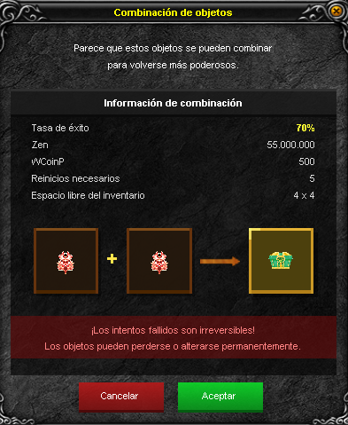 Ticket → Green Box 70%